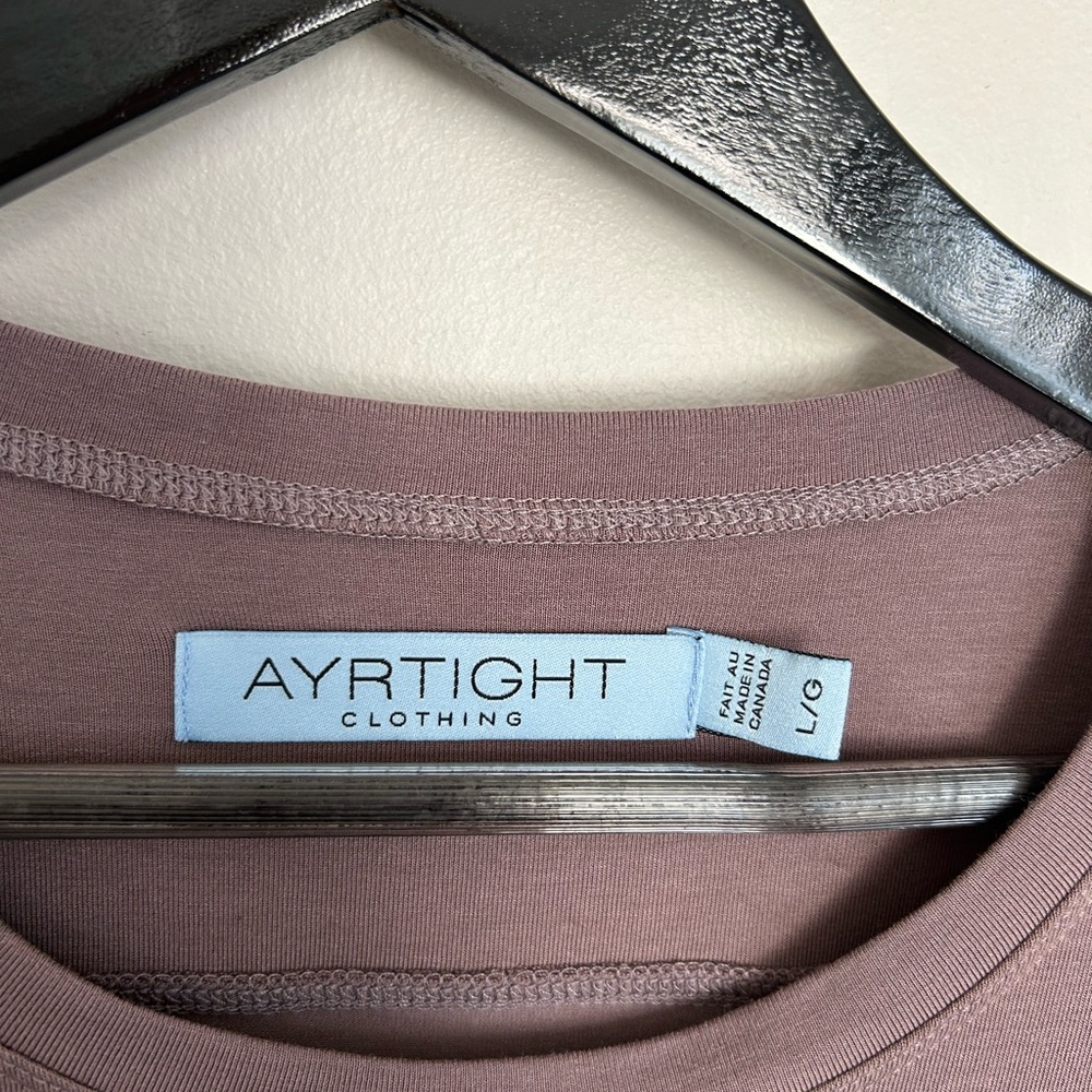 Ayrtight mauve knit dress - Picture 3 of 3